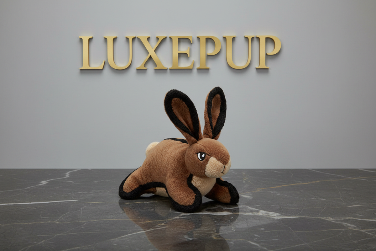 Rabbit Toy Flat Lay